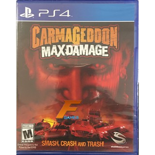 PS4 Carmageddon Max Damage ( AllZone/English) แผ่นเกมส์ ของแท้ มือ1 ของใหม่ ในซีล