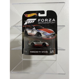 Hot wheels PORSCHE 911 GT3 RS 3 OF 5 (Grey) Set OF FORZA MOTORSPORT