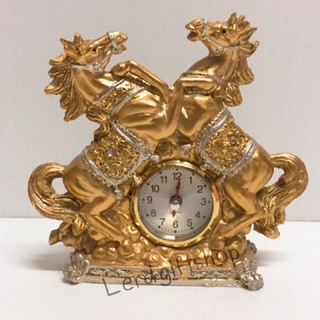 นาฬิกา นาฬิกาตั้งโต๊ะ นาฬิกาม้าคู่ ของที่ระลึก ของให้ผู้ใหญ่ งานเกษียณ เกษียณ ขึ้นบ้านใหม่ ของขวัญ พร้อมส่ง