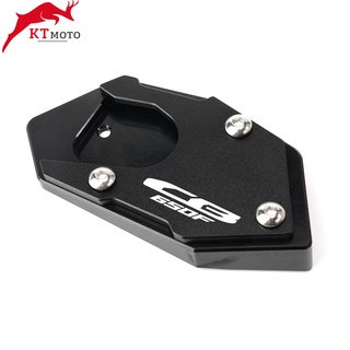 แผ่นต่อขยายขาตั้ง CNC สําหรับรถจักรยานยนต์ Honda CB 650F CBR 650F CB650F CBR650F 2014-2020