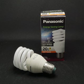 หลอด SL 20W E27 แสงวอมไวท์ Panasonic