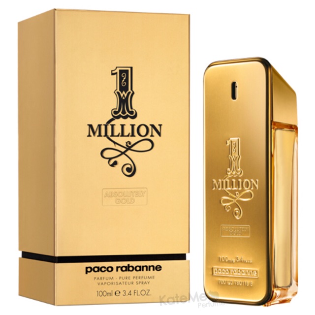 Paco Rabanne 1 Million Absolutely Gold Pure Perfume 100 ml.