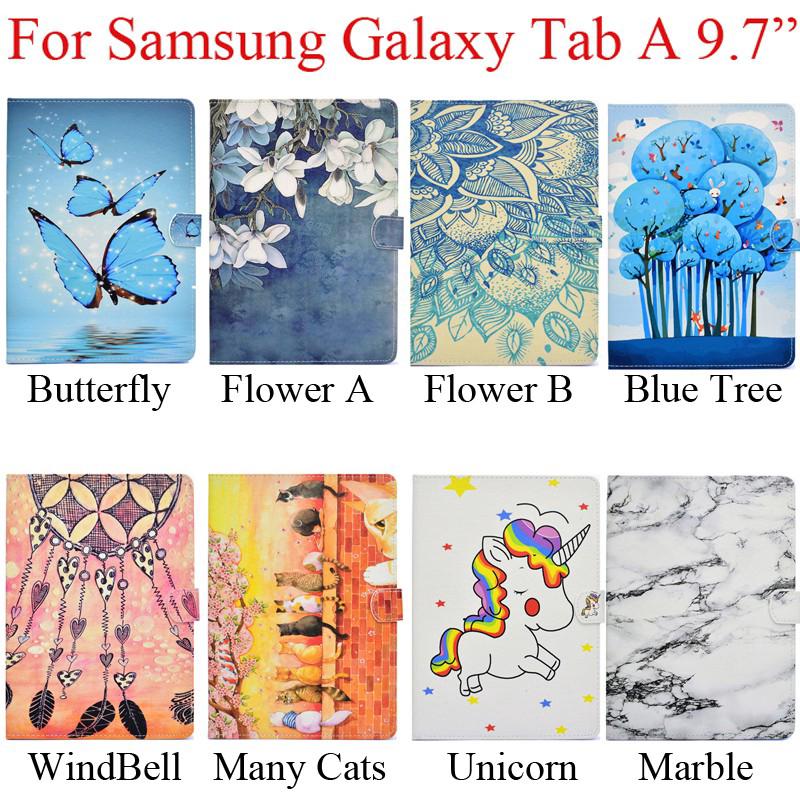 Samsung Galaxy Tab A 9.7 Case Cover SM-T550 T555 P550 P555 ฝาครอบป้องกัน เคส น่ารัก หุ้ม