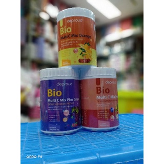 #วิตามินซีสด Deproud Bio Multi C Mix วิตามินซี มี 3 สูตร(กระปุกคละแบบ)