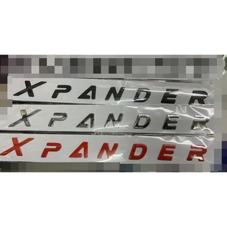 MITSUBISHI Xpander อักษร อะครีลิค ฝากระโปรง โลโก้ MPV  รุ่น ยี่ห้อ badge logo อะครีบิด มิตซูบิชิ เอ็กแพนเดอร์ กาว2หน้า