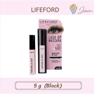 Lifeford Lash up mascara 16Hour long lasting มาสคาร่า 5g(สีดำ)