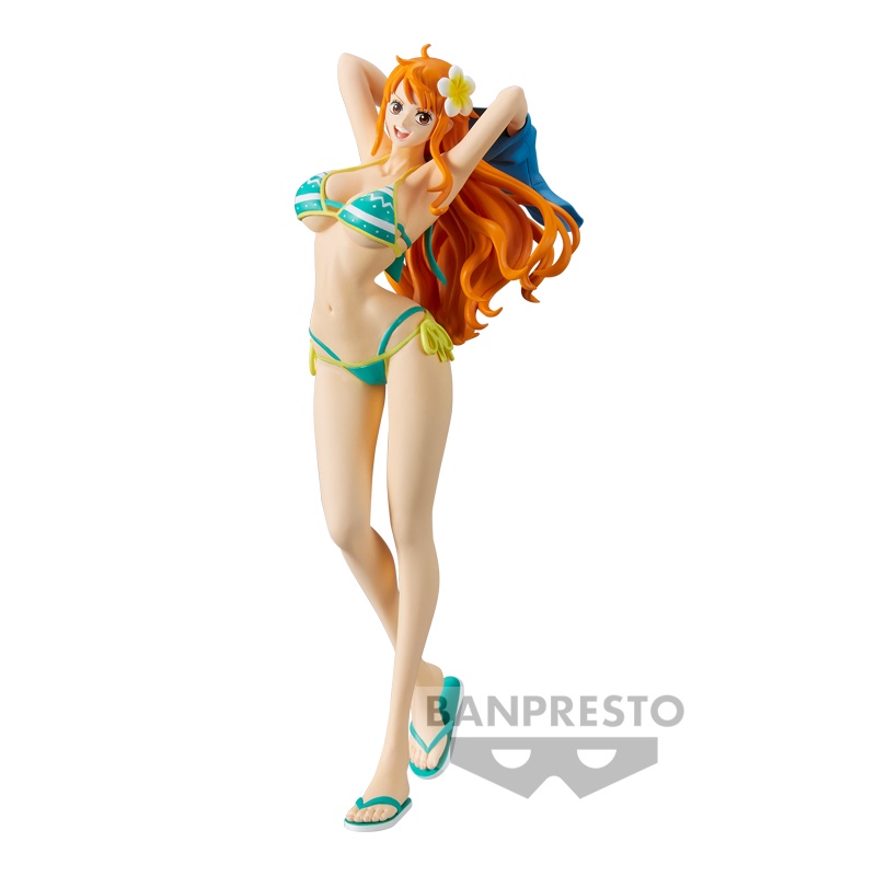 Bandai(บันได) BANPRESTO ONE PIECE GRANDLINE GIRLS ON VACATION-NAMI-(VER.A)