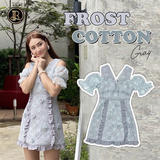 BLT BRAND เสื้อผ้าแบรนด์แท้การันตี มินิเดรส FROST COTTON