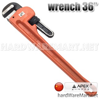 ประแจจับแป๊ป ขาเดี่ยว 36" APEX AP3102004 pipe wrench  เอเป็กซ์