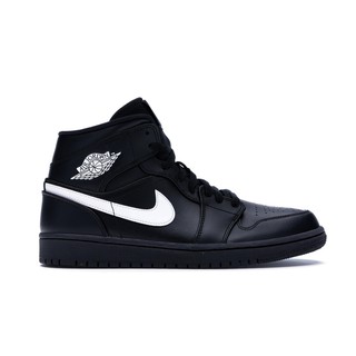 PROSPER - Air Jordan 1 Mid Black White 2018