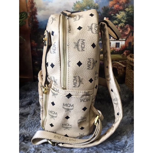 Mcm backpack made hot sale in korea