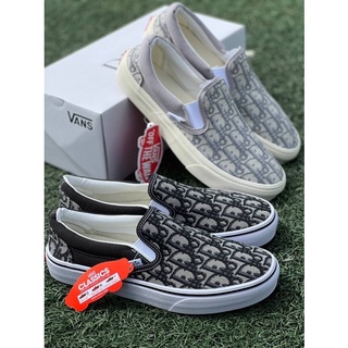 รองเท้าผ้าใบVans Classic x DlOR✨(งานเกรดเอ)🍃