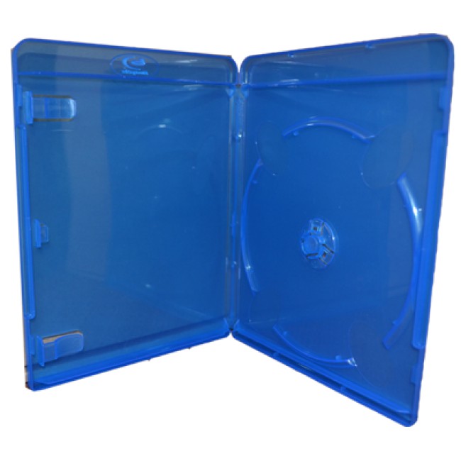 Blue-ray Box Case กล่องบลูเรย์ 1 แผ่น Blu-ray Single Box Case กล่องสีฟ้า