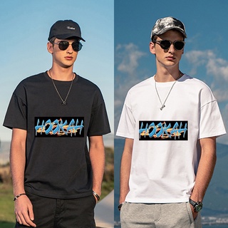 เสื้อยืดครอปเสื้อตราหานคู่ - [จุด] สปภ. ตัวอักษรภาษาอังกฤษเสื้อยืด unisex พิมพ์ลายเสื้อยืดสําหรับผู้ชายผู้หญิงทS-5XL