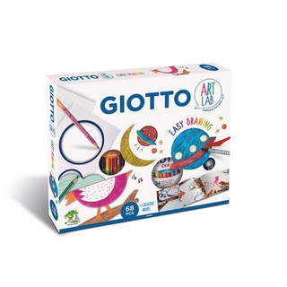 (โค้ดINCSM4Lขั้นต่ำ49ลด20) ชุดอุปกรณ์วาดภาพ GIOTTO Art Lab Easy Drawing Set