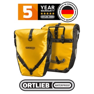 Ortlieb กระเป๋าจักรยานทัวริ่งคู่หลัง Back-Roller Classic สีเหลือง Sun Yellow ใหม่