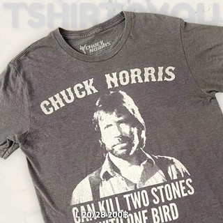 tshirt.2you 👚เสื้อยืด USA มือสอง 🔖ป้าย Chuck Norris สภาพดี สกรีนสวย 💞 (รหัส L2001)