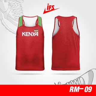 เสื้อวิ่งมาราธอนทีมชาติTeam Kenya Olympic 2016