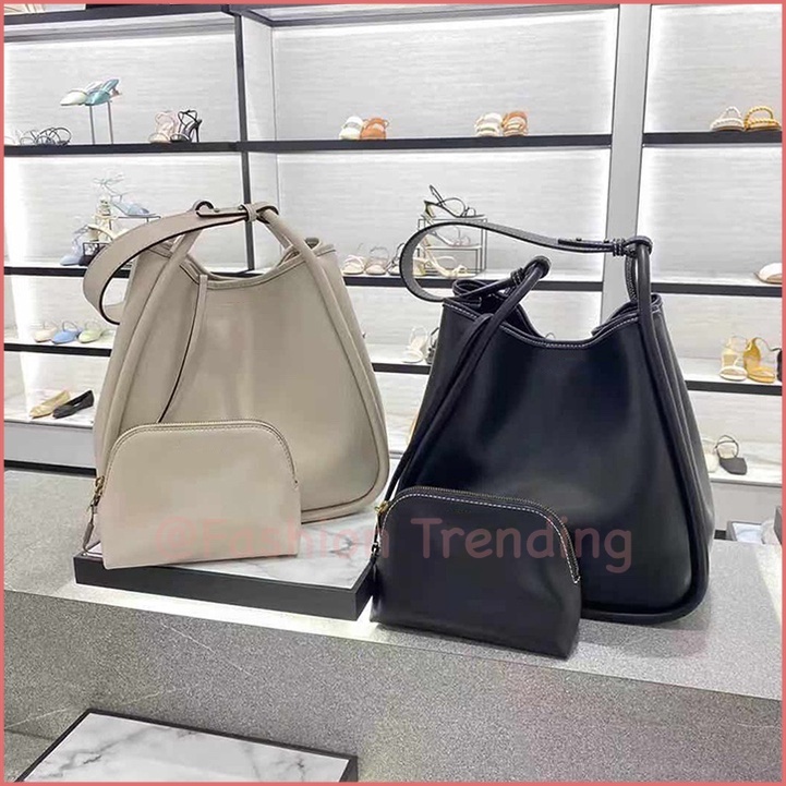 ̅✿▣C2K กระเป๋าถือพร้อมกระเป๋าถือกระเป๋าสะพายไหล่ผู้หญิงความจุขนาดใหญ่