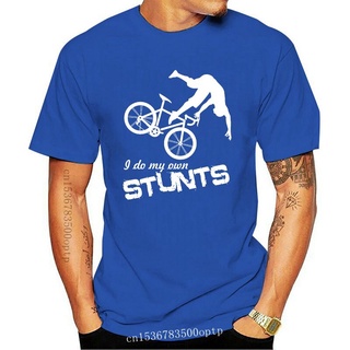 พร้อมส่ง เสื้อยืดคอกลม แขนสั้น ผ้าฝ้าย 100% พิมพ์ลาย I Do My Own Stunts On แฟชั่นฤดูร้อน สําหรับผู้ชาย และผู้หญิงS-5XL