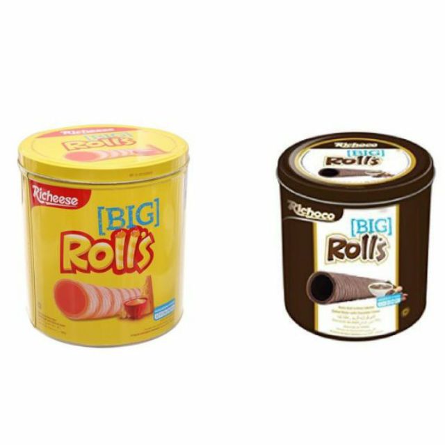 Nabati big rolls เวเฟอร์ มี 2 รส Net:330 g.