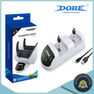 แท่นชาร์จจอย Ps5 ของ DOBE มีไฟบอกสถานะ (Ps.5 Charging Dock by DOBE)(ที่ชาร์จจอย Ps5 ของ DOBE)