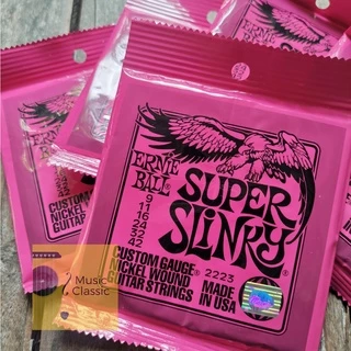 สายกีตาร์ไฟฟ้า ERNIE BALL® เบอร์ 9 แถมฟรี! ปิ๊กดีดกีต้าร์ "1 ชุดครบ 6 เส้น"