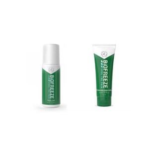 พร้อมส่งที่ไทย! Biofreeze Pain Relief เมนทอลบรรเทาการปวดเมื่อยกล้ามเนื้อ ของแท้ นำเข้า