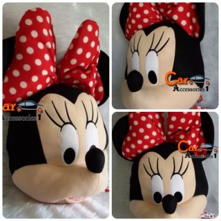 ลิขสิทธิ์แท้ 100% พร้อมส่ง! หมอนอิงมินนี่เมาส์ Minnie Mouse