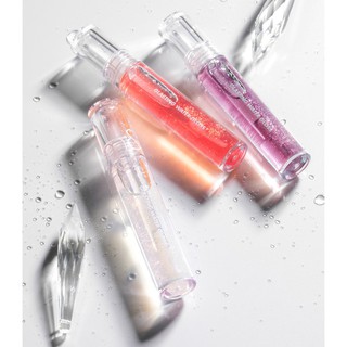 Romand Glasting Water Gloss ออกลิปกลอสเนื้อฉ่ำวาว 3 สี 3 สไตล์