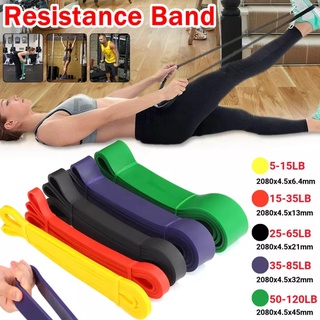 ยางยืดออกกำลังกาย ยางโยคะ ยางยืดเวทเทรนนิ่ง 5-60kg Elastic​ bands ​แรงต้านทาน พร้อมส่งที่ไทย