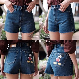 JH1783#ยีนส์ขาสั้นมีS-XL #jeans house