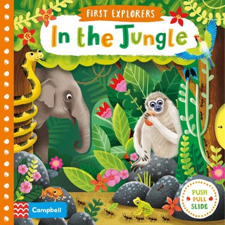 In the Jungle (First Explorers) -- Board bookหนังสือภาษาอังกฤษ พร้อมส่ง