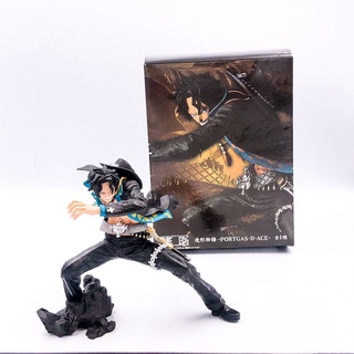 SS Toys โมเดล วันพีช โปโตกัส ดีเอส ชุดดำ สูง16ซม.(งานจีน)