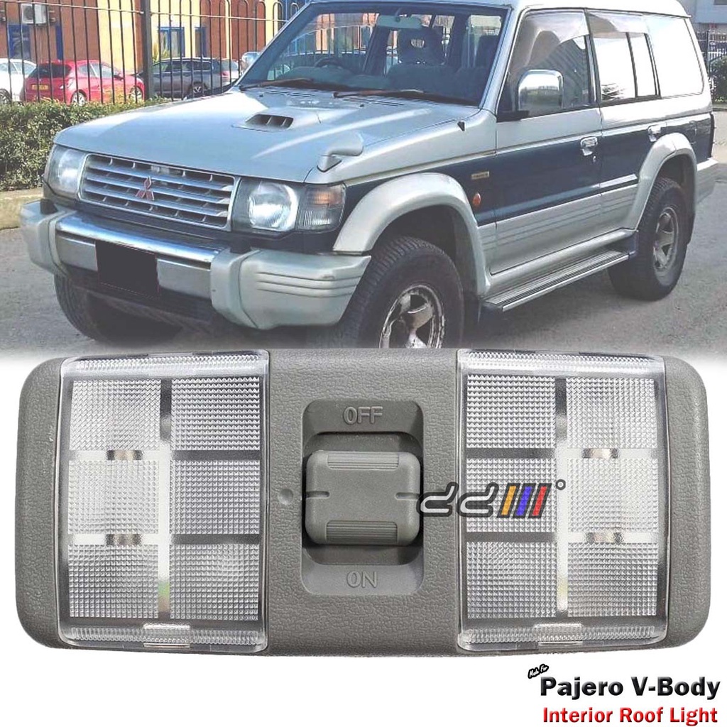 โคมไฟหลังคาภายในห้องสําหรับ Mitsubishi Pajero V-Body V24 V26 V46 1991-1999