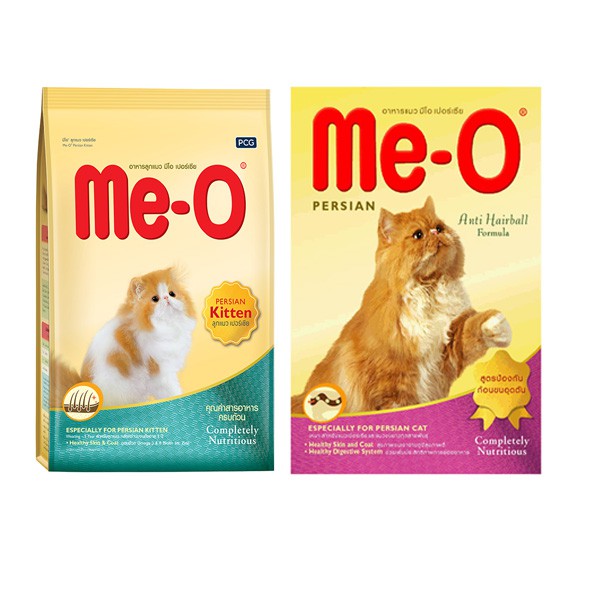 อาหารแมว Me-O มีโอ สำหรับแมวเปอร์เซีย 1.1 กก.