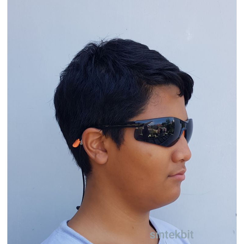 แว่นนิรภัยงานมาตรฐาน ANSI Z87.1 พร้อมกล่อง