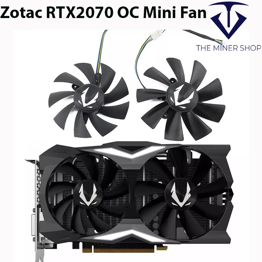 ZOTAC GAMING GeForce RTX2070 OC Mini, ZOTAC Gaming GeForce RTX 2060 6GB เปลี่ยนพัดลม