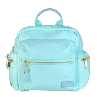 กระเป๋าเป้ MHWstreetwear สีเขียวมิ้นท์ กระเป๋าสะพายหลัง backpack