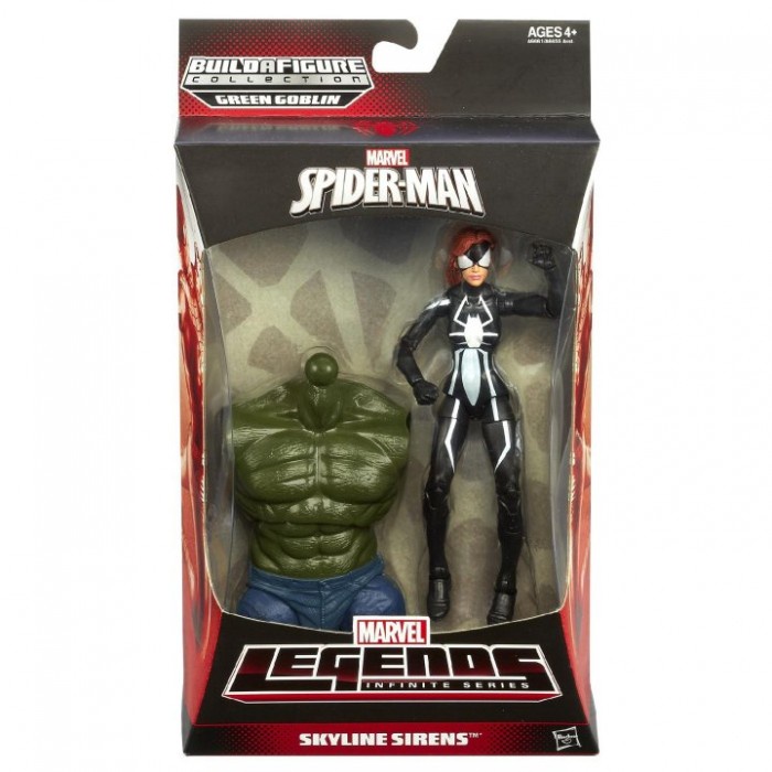 (กล่องไม่สวย) HASBRO MARVEL LEGENDS : SPIDER-MAN GREEN GOBLIN SERIES : SPIDER-GIRL [Earth-616] ของให