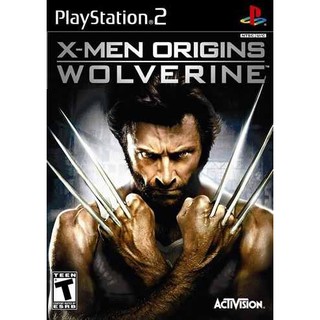 แผ่นเกมส์ Ps2 X - men origins : Wolverine