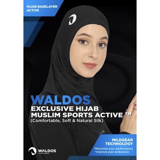 Sports Hijab/ฮิญาบสำหรับออกกำลังกาย/Exclusive hijab Waldos Muslim Sport