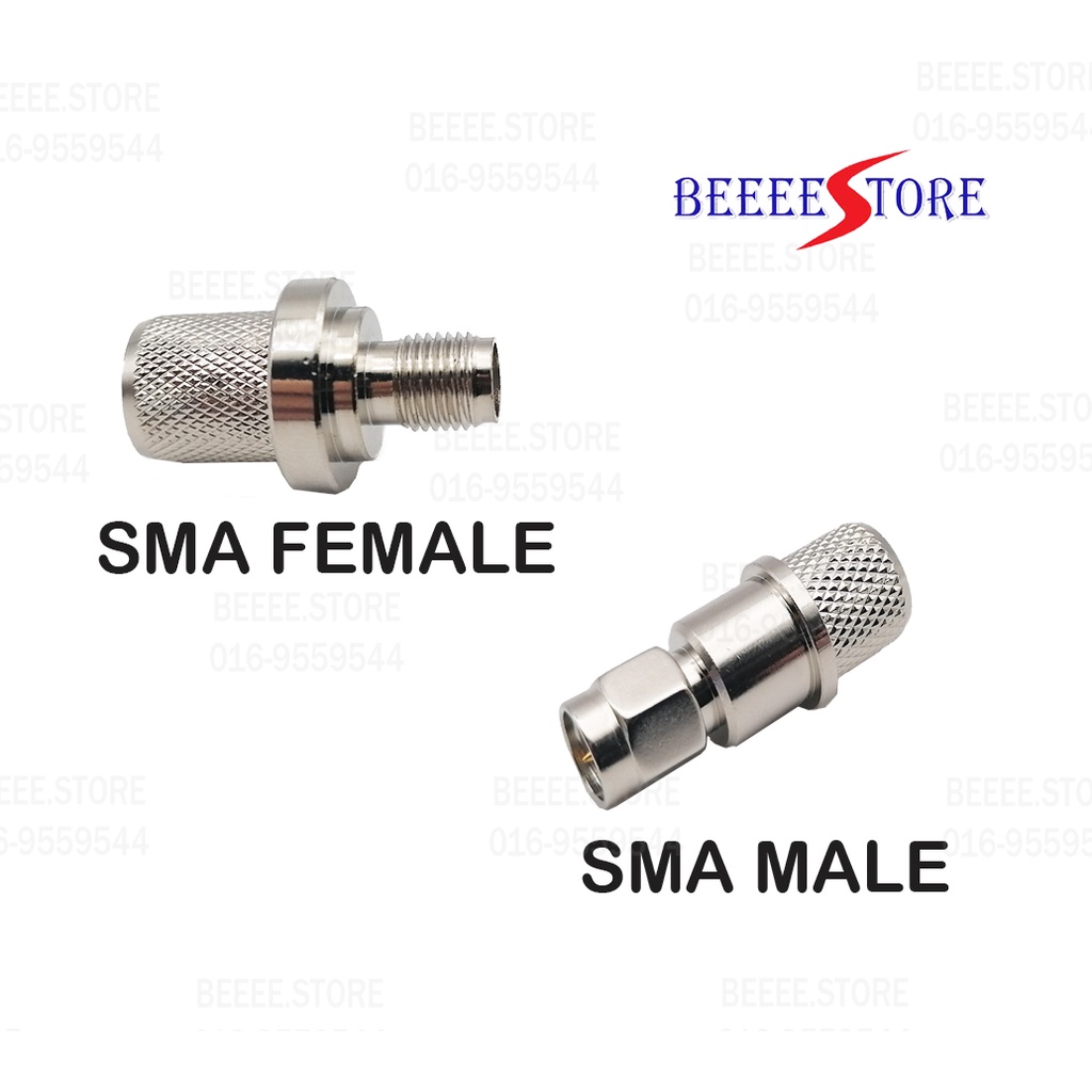 SMA หญิง / ชายปลั๊กเชื่อมต่อสําหรับสาย LMR400 / RG8