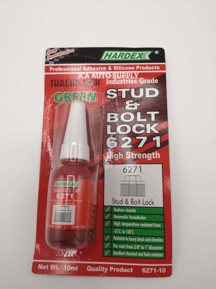 HARDEX Thread Lock Gum 10ML Stud & Bolt Lock