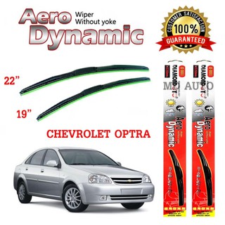 ใบปัดน้ำฝน Aero Dynamic (Diamond eye) ขนาด 18" 22" นิ้ว สำหรับ CHEVROLET OPTAR จำนวน 1 คู่