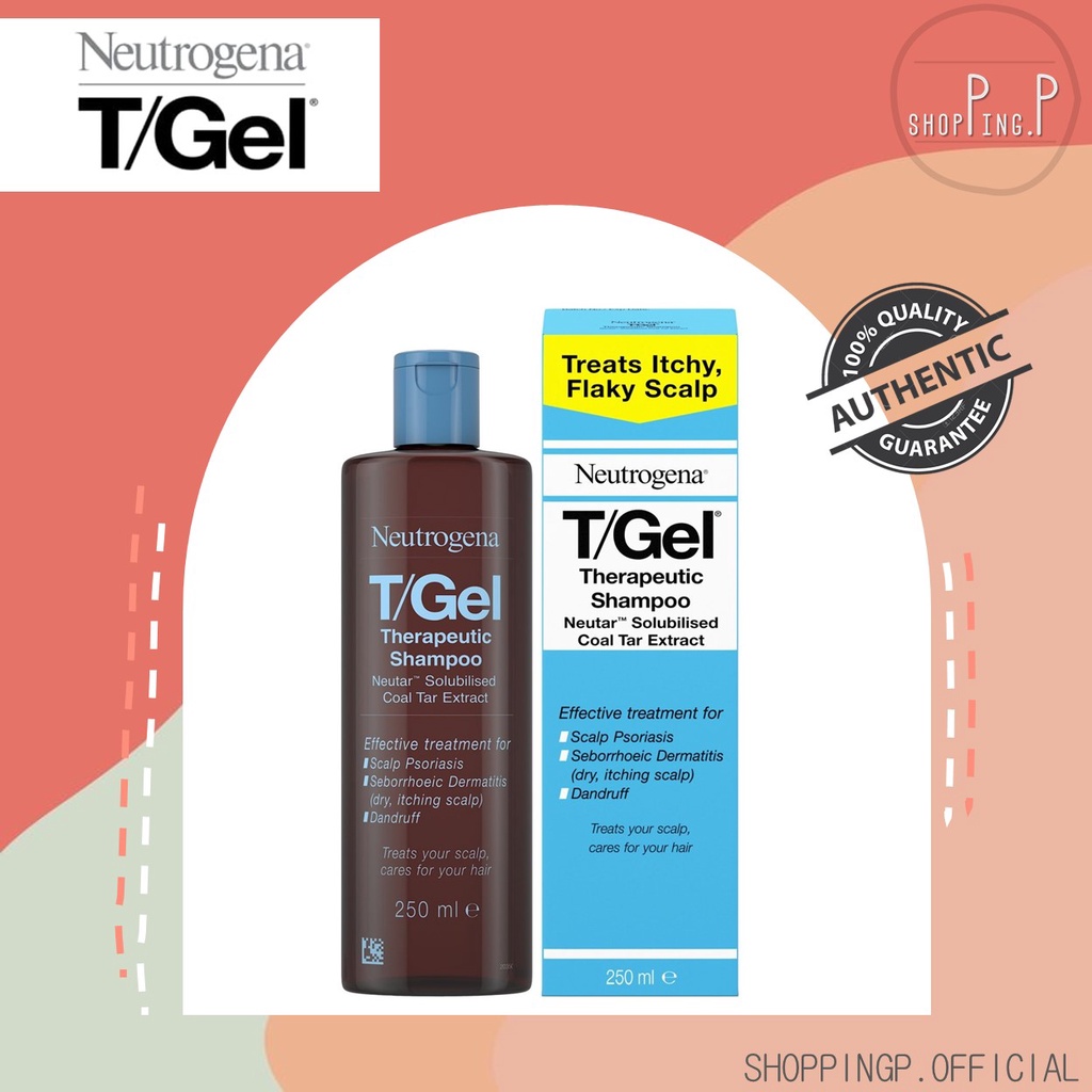 ✳️ของแท้/พร้อมส่ง✳️ Neutrogena T/Gel Therapeutic Shampoo Treatment for Scalp Psoriasis and Dandruff 