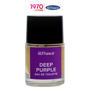 ST.FRANCIS DEEP PURPLE EAU DE TOILETTE 50ml. น้ำหอม กลิ่น DEEP PURPLE หอมสดชื่น ชวนหลงใหล