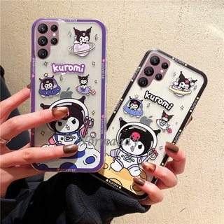 เคสโทรศัพท์ 2022 NEW Phone Case Samsung Galaxy S22 S21 + Ultra Plus S21 FE 5G A03 Cute Cartoon Kulomi Silicone Casing TPU Soft Cover Shockproof เคส