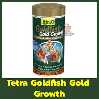 Tetra Goldfish Gold Growth อาหารสำหรับปลาทองทุกชนิด เกรดพรีเมี่ยม 113 g./250 ml.