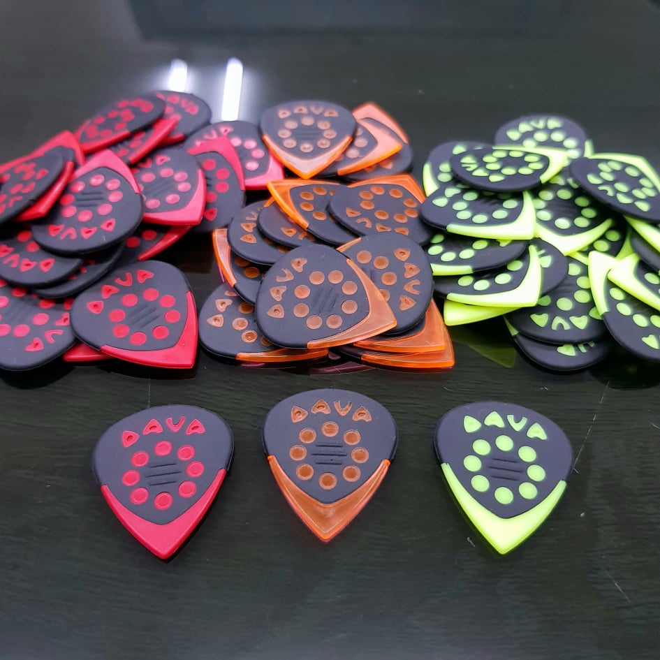 ปิ๊กกีตาร์ Dava รุ่น Jazz Grips / Grip Tips (Made in USA) ของแท้ 100%